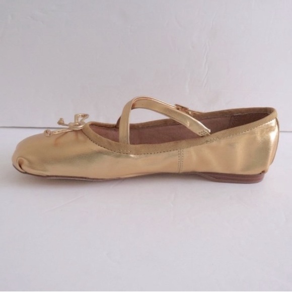 Anthropologie Circus Ny by Sam Edelman Zuri Satin Cross-Strap Ballet Flats 9M - Picture 8 of 15